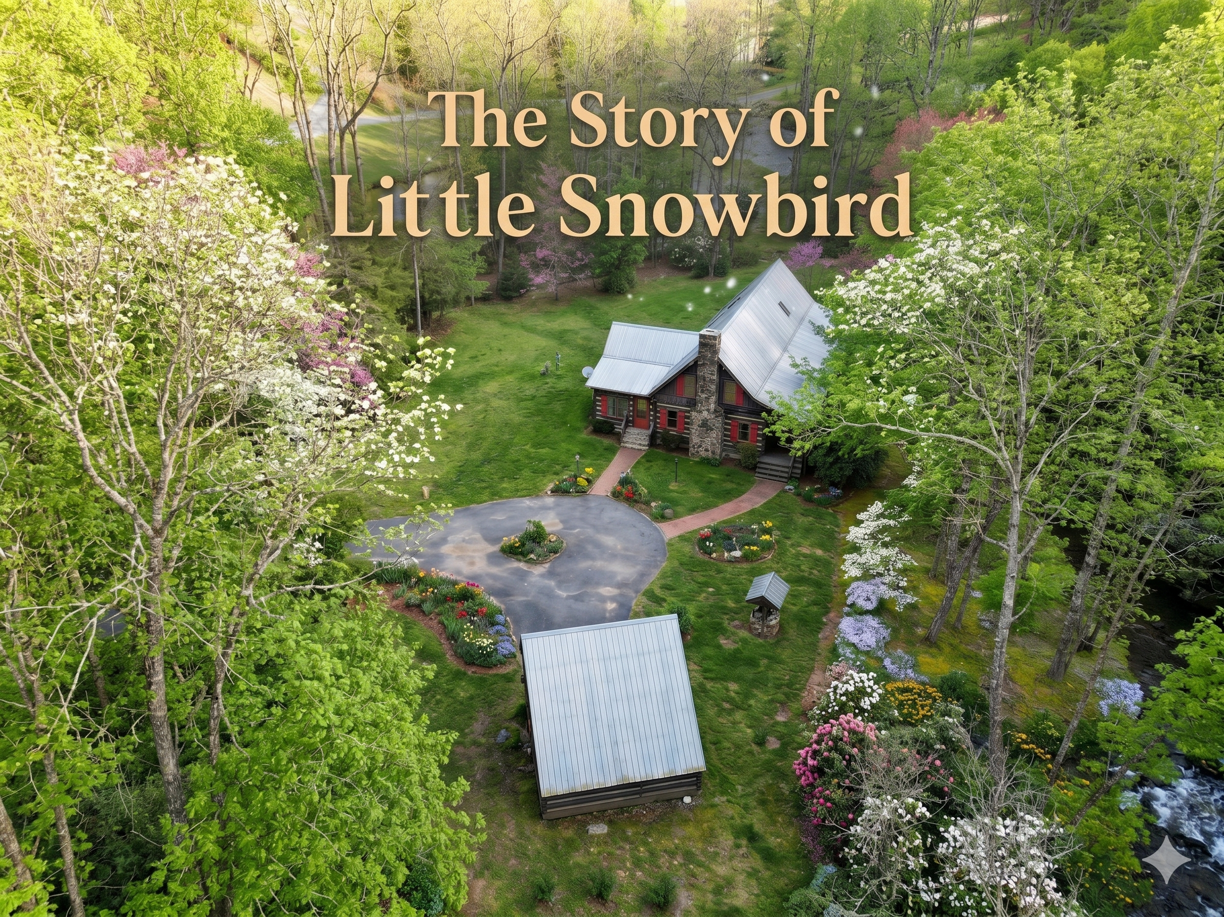 The Land That Lumber Built: A Creek-Front Log Cabin on Little Snowbird Road